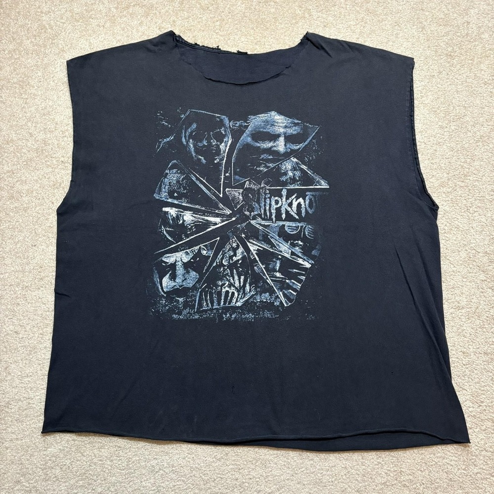 Slipknot Shirt 2XL 2015 Tour Cutoff Lamb of God Motionless in White Nu Metal